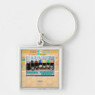 7 out ov 7 kittehs keychain