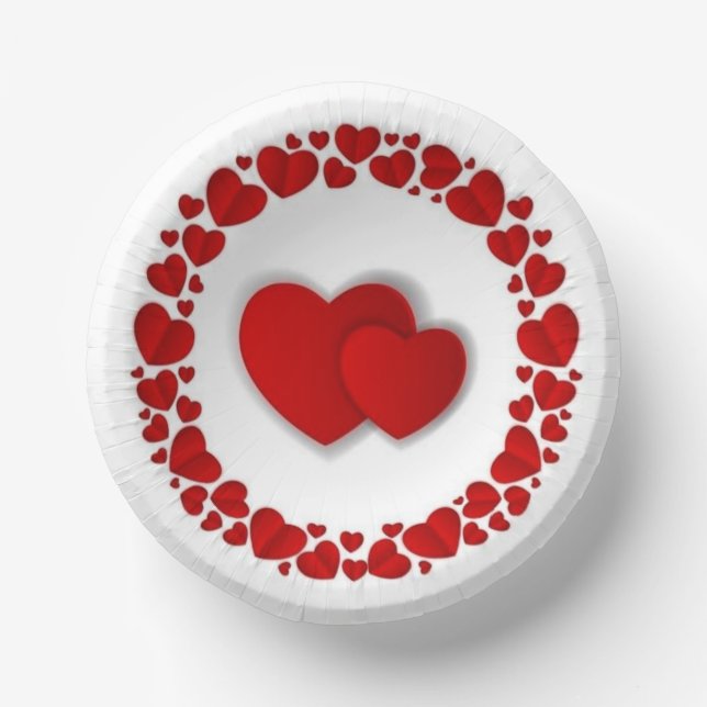 7" Paper Bowl Paper Plate (Front)