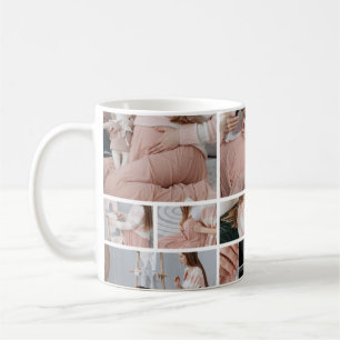 7 Photo Christmas Cookies for 2 Pregnancy Coffee Mug