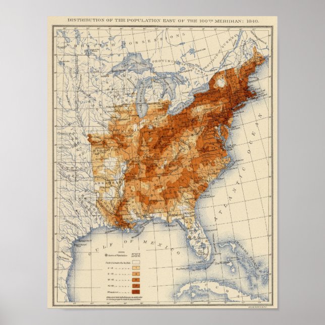 7 Population 1840 Poster (Front)