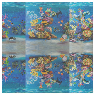 7 Seas Coral Reef Fabric