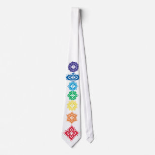 7 Seven Chakras Energy Tie