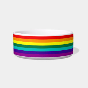 7 Stripes Rainbow Pride Flag Bowl