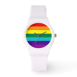 7 Stripes Rainbow Pride Watch