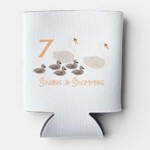 7 Swans a Swimming Can Cooler