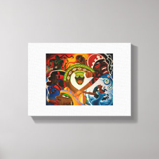 7 Toile murale Orishas
