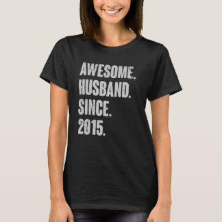 7 Wedding Anniversary For Him  Awesome Husband Sin T-Shirt