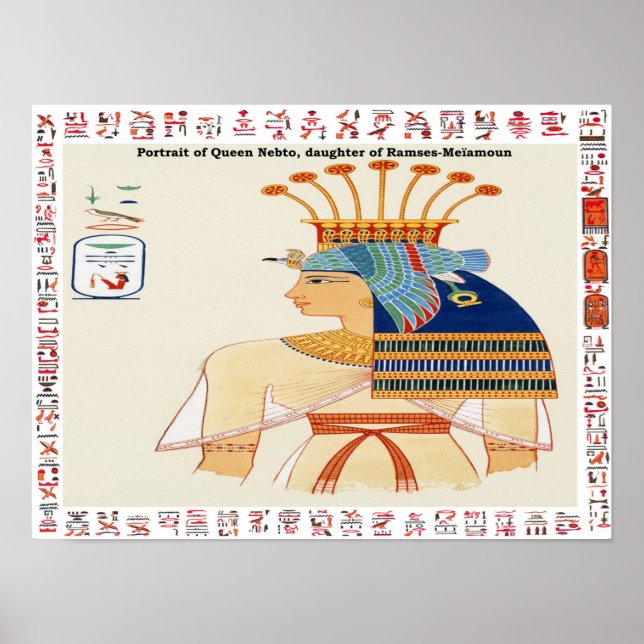 7 wonders of the world and ancient egypt gods poster (Front)