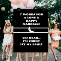 7 Words To A Long And Happy Marriage - Poster