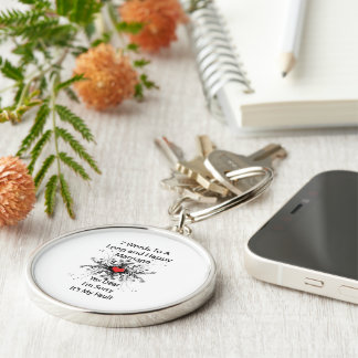 7 Words To A Long Marriage Keychain