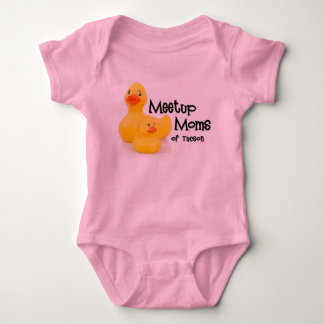 7 (writing on back) baby bodysuit
