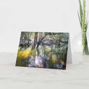 7"x5" Folded Card    A Walk By Sage Creek