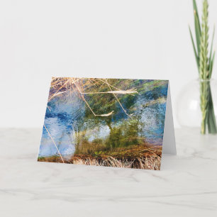 7"x5" Folded Card Creek Reflection 8 v2