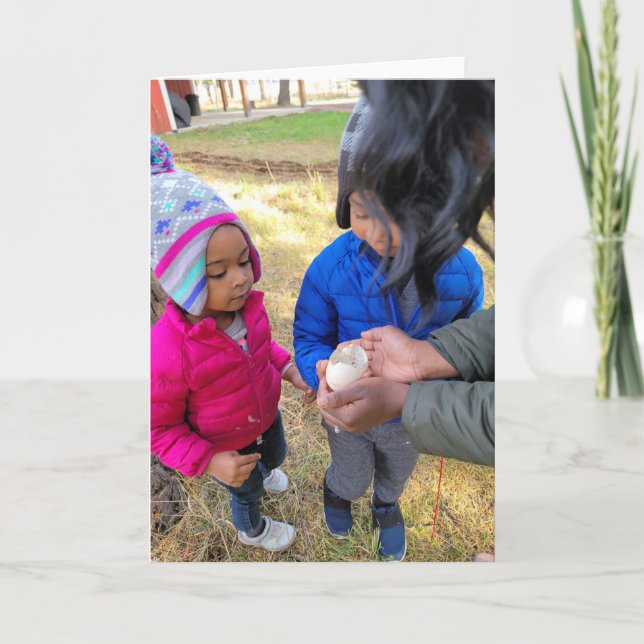 7"x5" Folded Card || Wild Goose Egg (Front)