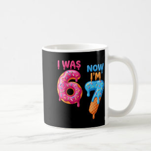 7 Year Old Birthday I Was 6 Now I'm 7 67  Coffee Mug