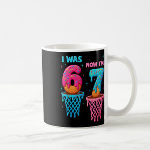 7 Year Old Birthday I Was 6 Now I'm 7 67 Meme Funn Coffee Mug