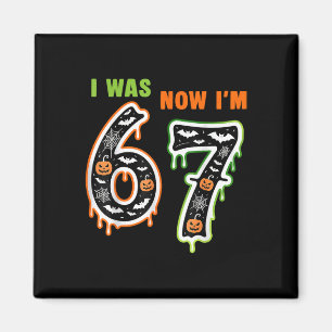 7 Year Old Birthday Was 6 Now I'm 7 67 Meme For Ki Magnet