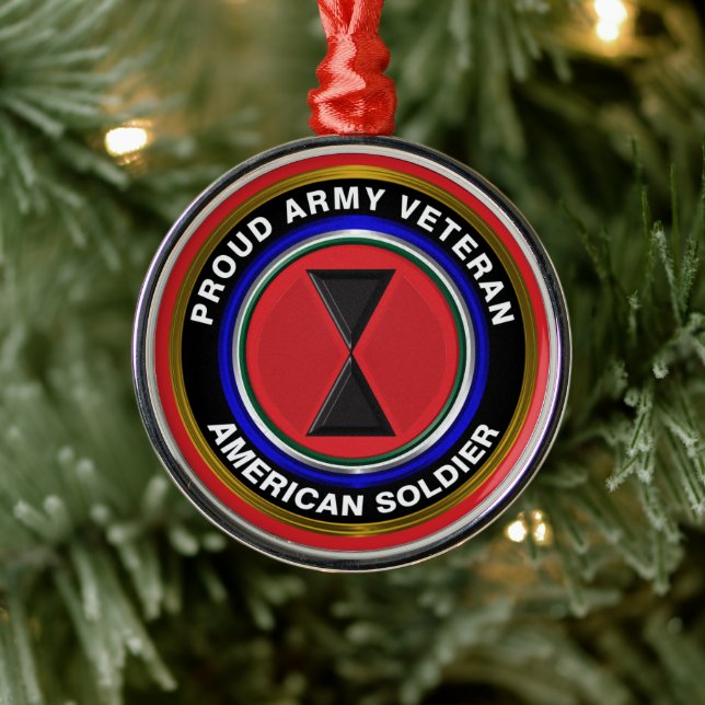 7e division d'infanterie Ornement de Noël (Arbre)
