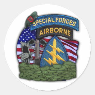 7e Stickers Sfg Berets verts des forces spéciales