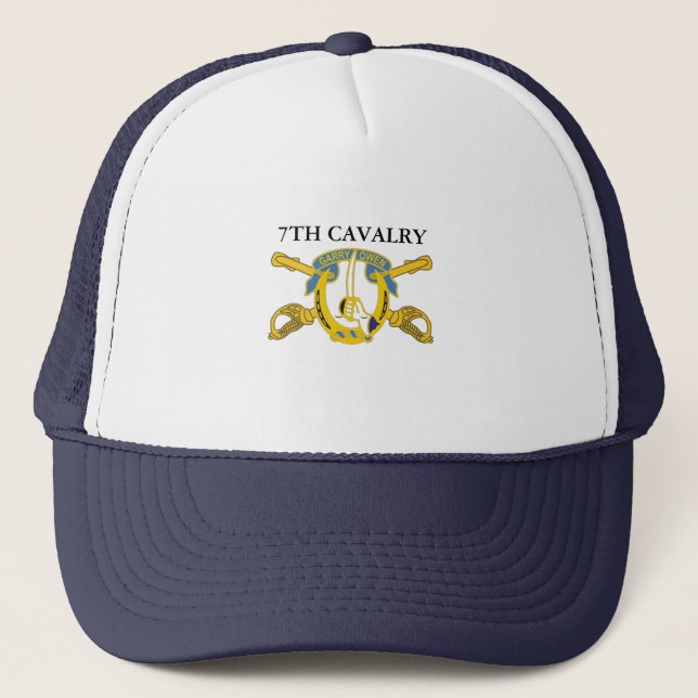 7ème CASQUETTE de CAVALERIE (Devant)