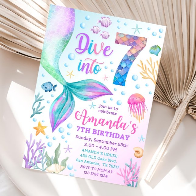 7ème invitation de sirène, Plongez dans sept sirèn (Créateur téléchargé)