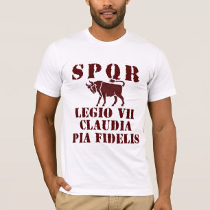 7ème T-shirt romain fidèle de légion de 07 Jule