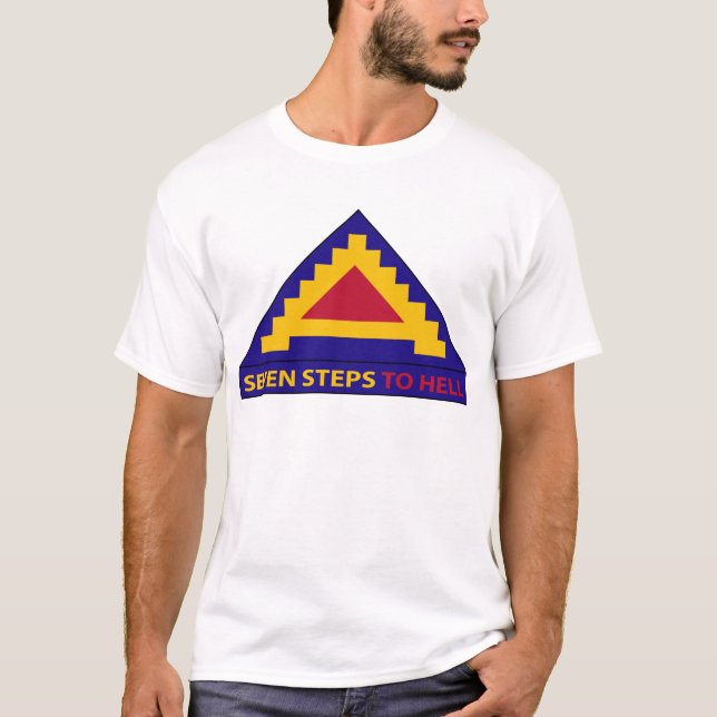 7th Army - Seven Steps To Hell T-Shirt (Front)