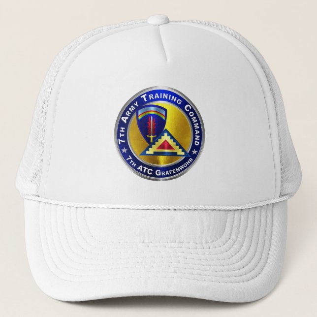 7th Army Training Command  Trucker Hat (Front)