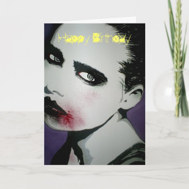 '7th Ave. Undead' (Zombie) Birthday Card (Front)