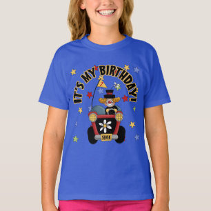 7th Birthday Clown T-Shirt