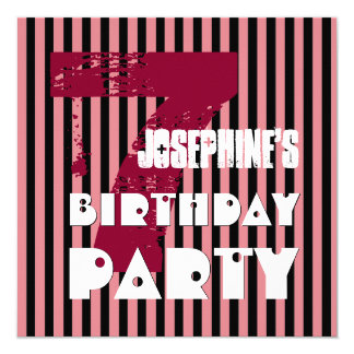 7 Year Old Party Invitations & Announcements | Zazzle Canada