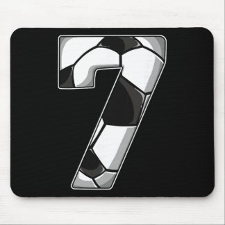 7th Birthday Soccer  Mouse Pad