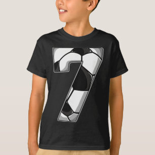 7th Birthday Soccer T-Shirt