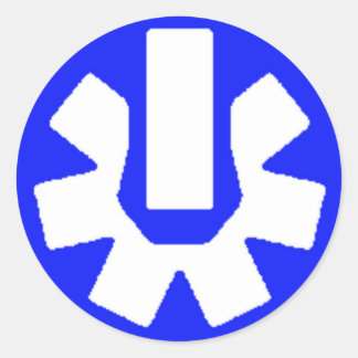 7th Column Classic Round Sticker