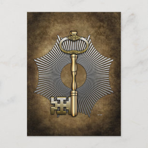 7th Degree: Provost and Judge Postcard