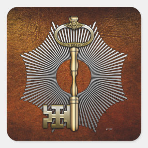 7th Degree: Provost and Judge Square Sticker