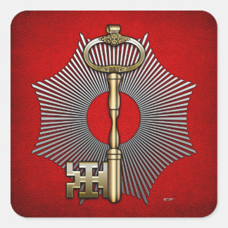 7th Degree: Provost and Judge Square Sticker