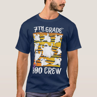 7th Grade Boo Crew Teacher Student Team Spooky Bab T-Shirt