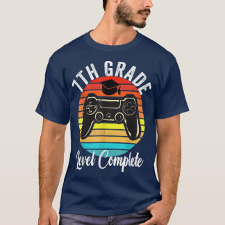 7th Grade Graduation Level Complete 2022 Video Gam T-Shirt