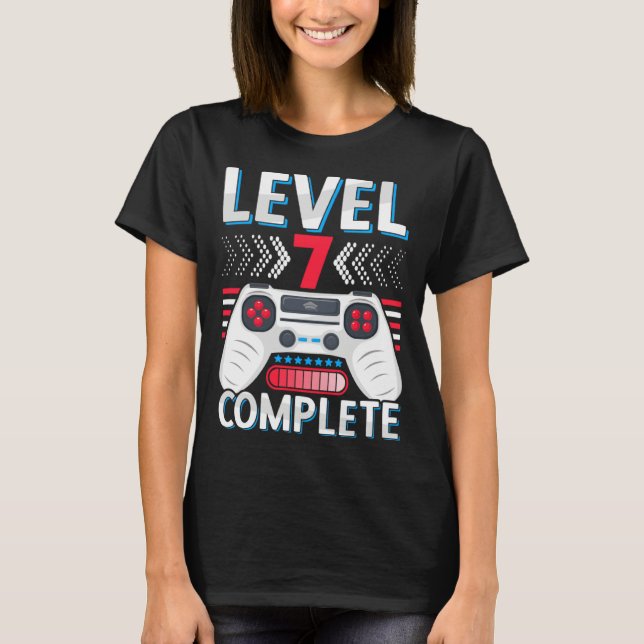 7th Grade Graduation Middle School Graduate Level  T-Shirt (Front)
