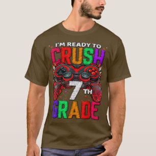 7th Grade Level Unlocked Game On 7th Grade Back To T-Shirt
