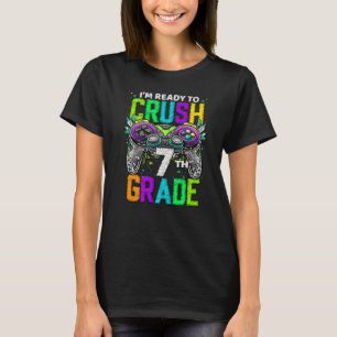7th Grade Level Unlocked Game On 7th Grade Back To T-Shirt