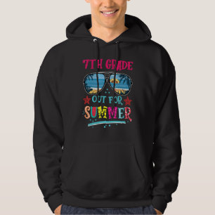 7th Grade Out For Summer Happy Last Day Of School  Hoodie