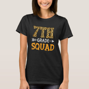 7th Grade Squad First Day Of School Back To School T-Shirt