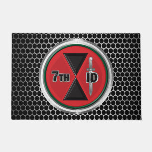 7th Infantry Division  7ID Veteran Doormat