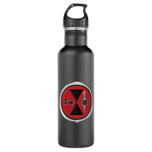 7th Infantry Division “Bayonet Division” Custom  710 Ml Water Bottle