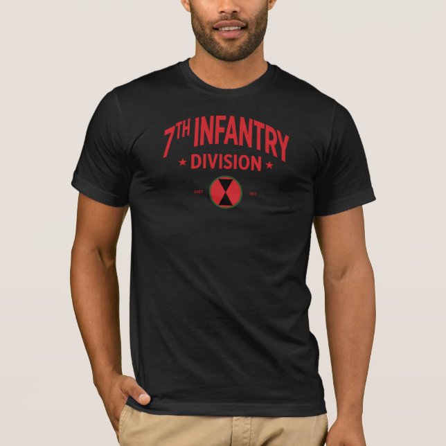 7th Infantry Division "California Division" T-Shirt (Front)