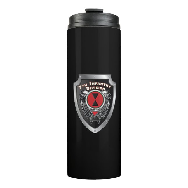 7th Infantry Division  Thermal Tumbler (Front)