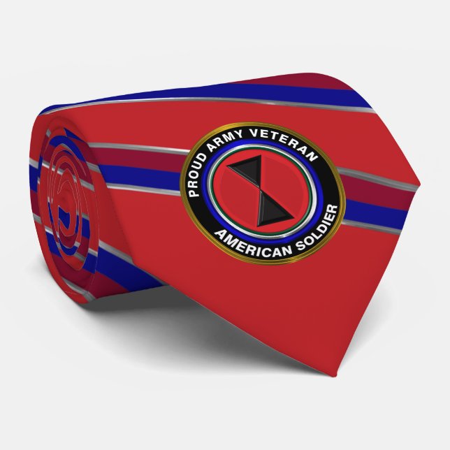 7th Infantry Division “Trust In Me” Tie (Rolled)