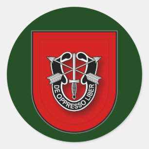 7th SFG(A) Classic Round Sticker